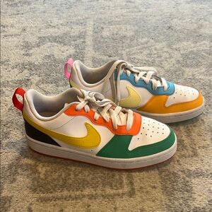 KIDS' NIKE BIG KID COURT BOROUGH LOW RECRAFT SNEAKERS
